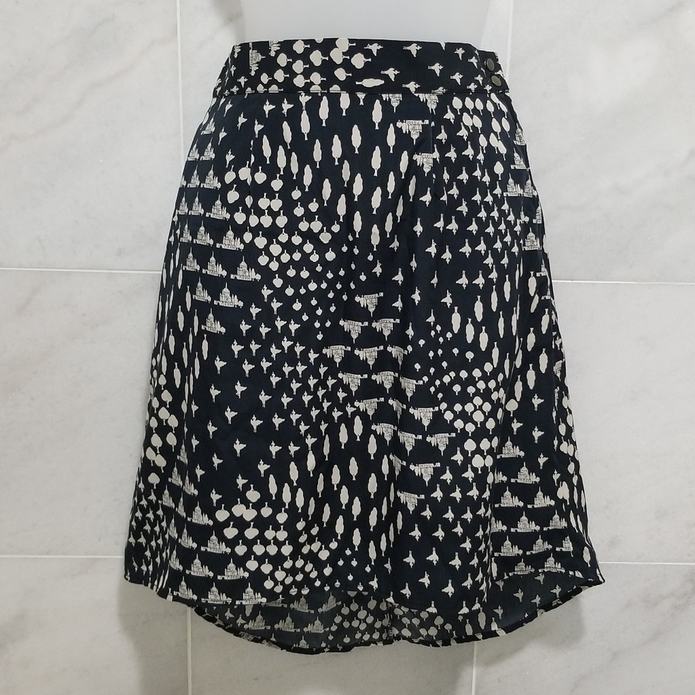 Honey Punch Taj Mahal Mini Skirt Graphic small